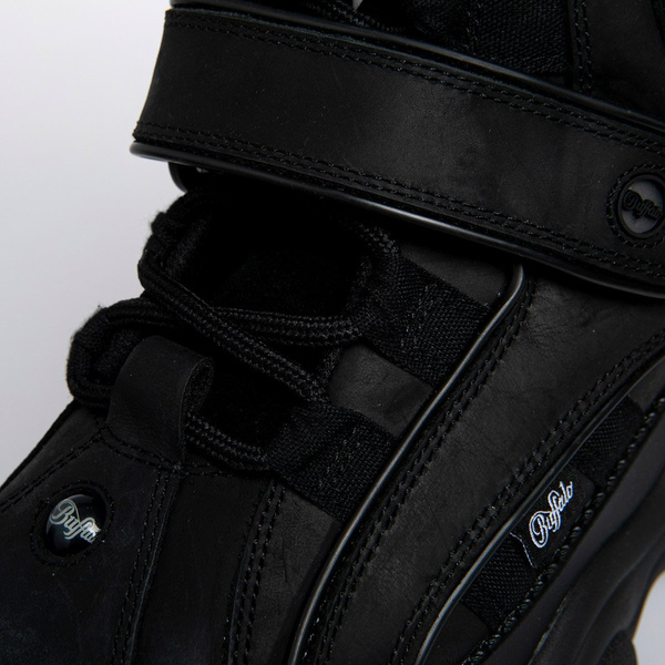 Buty Buffalo London Cow Leather czarne (1348-14 2.0 V)