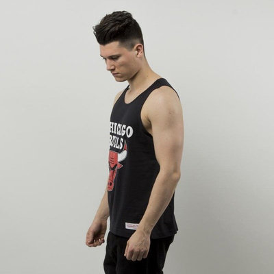 Koszulka Mitchell & Ness tank top Chicago Bulls black Team Logo