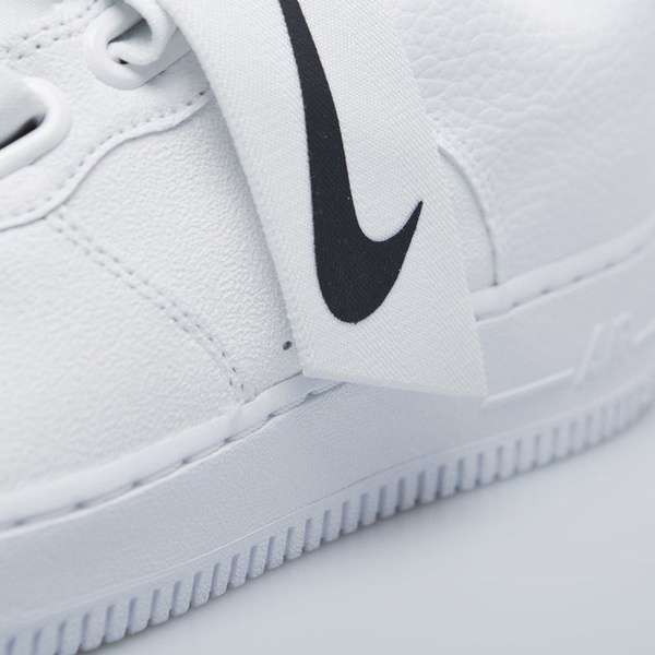 Sneakers buty Nike Air Force 1 Utility white/white-black (AO1531-101)