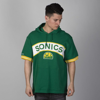Mitchell & Ness sweatshirt French Terry Hooded green Seattle Supersonics