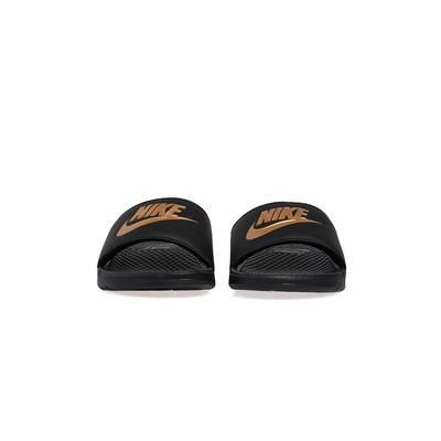 Nike sliders Benassi JDI black/metallic gold (343880-016)