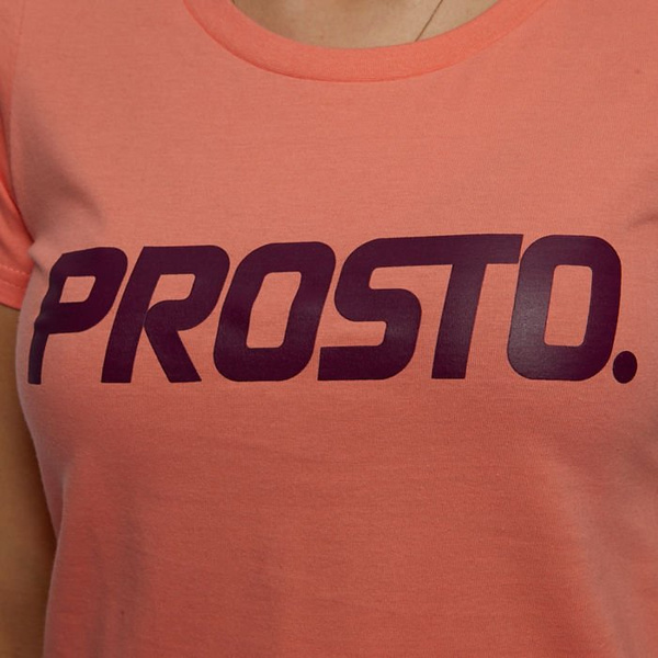 Koszulka damska Prosto Klasyk T-shirt Classy light pink