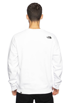 Sweatshirt The North Face M Drew Peak Crew white/black