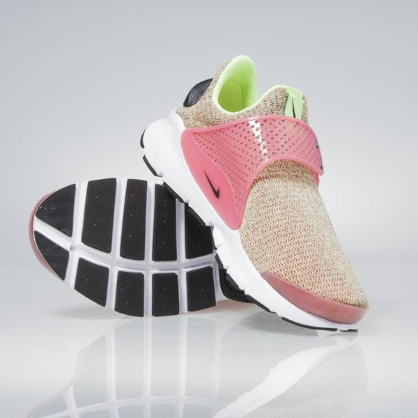 Sneakers buty Nike WMNS Sock Dart Se ghost green / black-hot punch 862412-301