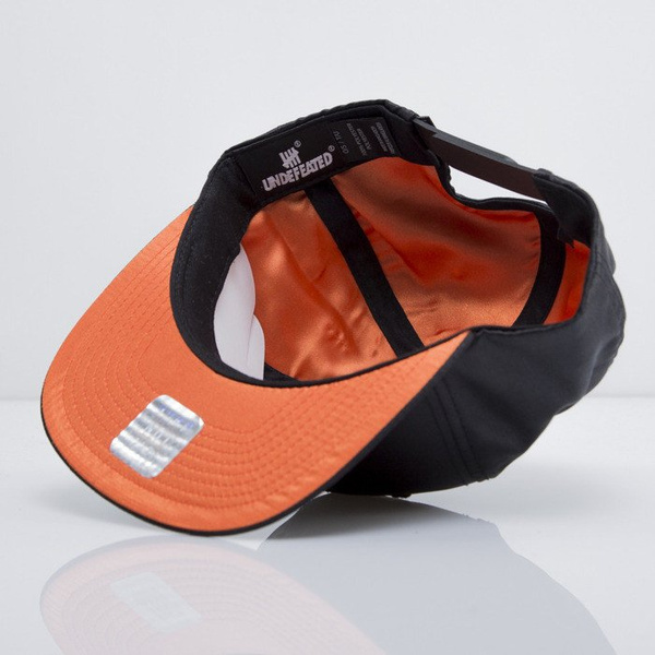 Undefeated czapka snapback Flight Jacket black