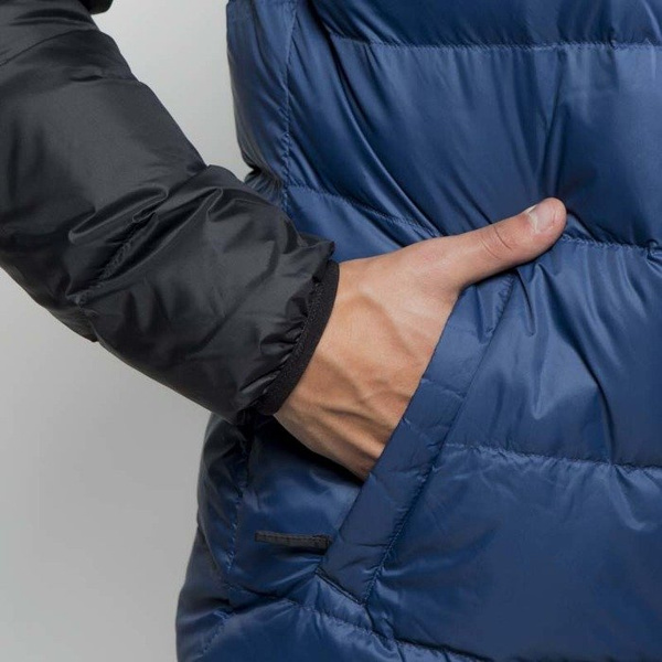 The North Face kurtka zimowa West Peak Down Jacket shady blue