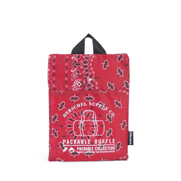 Herschel torba Pa Duffle red bandana (10252-01264)