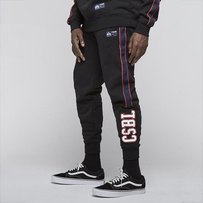Cayler & Sons spodnie dresowe Black Label Worldwide Classic Sweatpants black / red