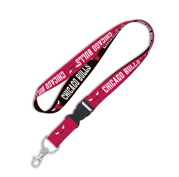 Smycz WinCraft NBA Lanyard w/detachable buckle 1" Chicago Bulls