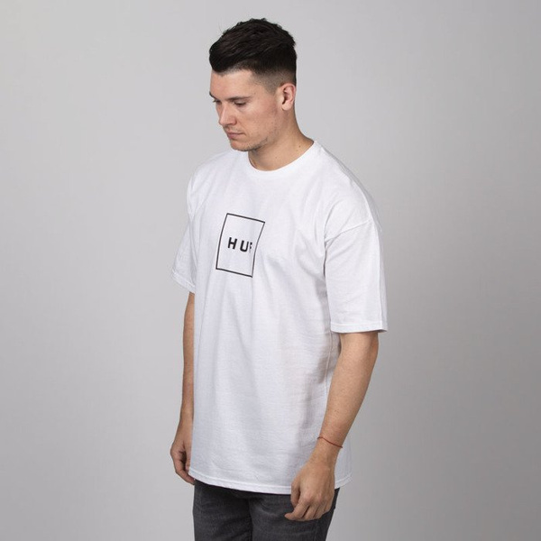 Koszulka HUF Essentials Box Logo S/S white
