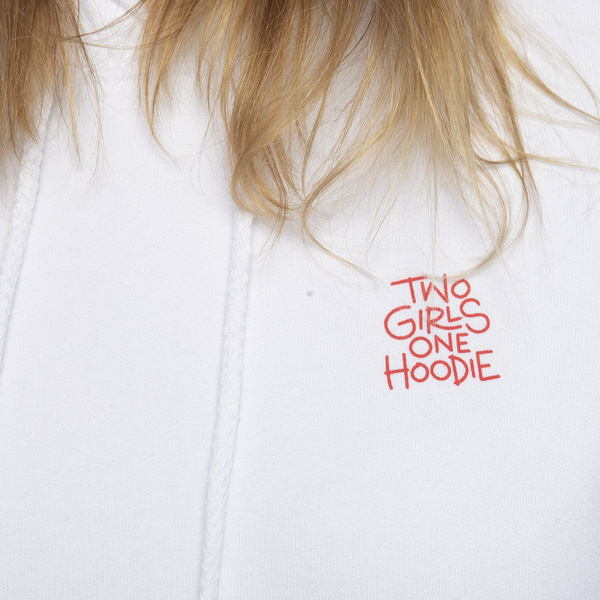Bluza damska Two Girls One Hoodie White Slavic Surf biała