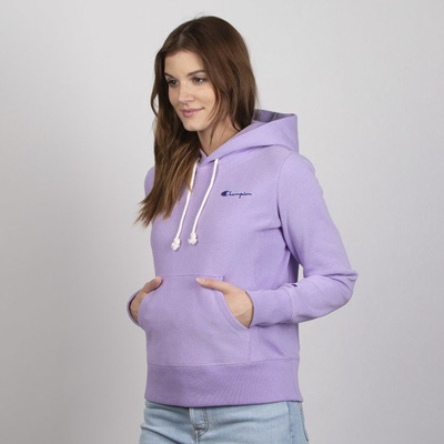 Bluza damska Champion Sweatshirt Reverse Weave Hoody orchid