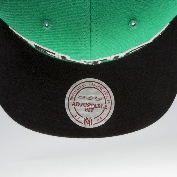 Czapka Mitchell & Ness snapback Boston Celtics green / black VV24Z TRAINING ROOM