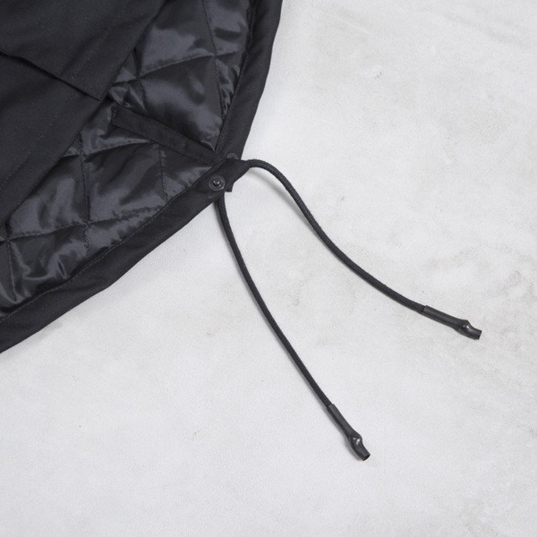 Backyard Cartel kurtka zimowa Parka long fit black