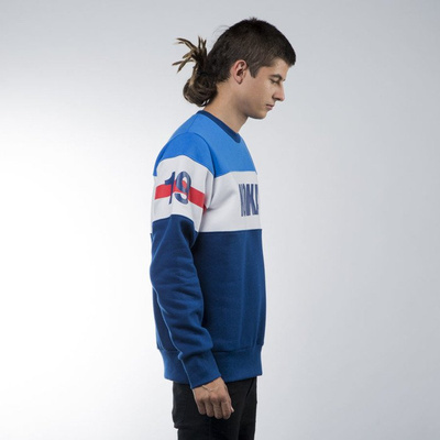 Koka bluza sweatshirt Stripes crewneck navy / white / blue