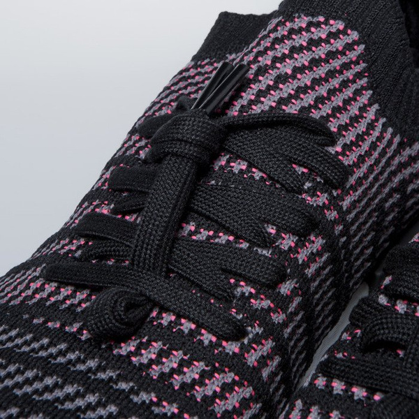 Sneakers buty Adidas Originals NMD_R1 STLT PK core black / grey four / solar pink CQ2386