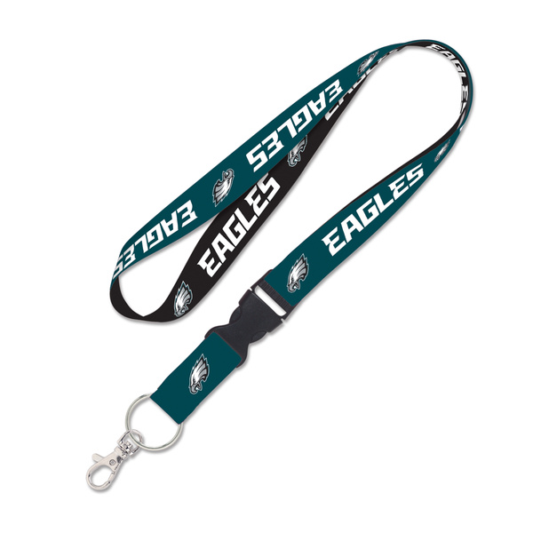 WinCraft NFL Lanyard w/detachable buckle 1" Philadelphia Eagles