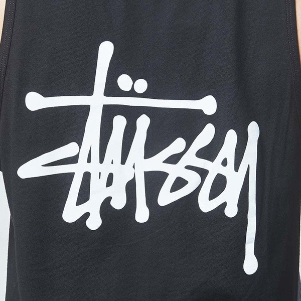 Stussy koszulka tank top Basic Stussy Tank black