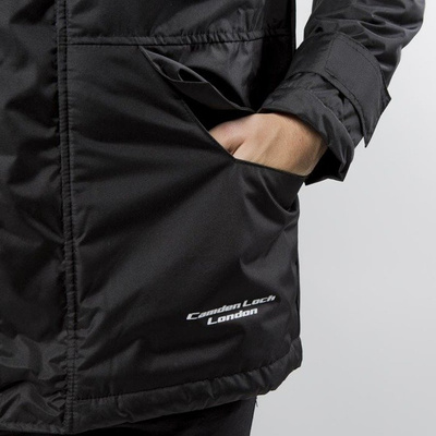 We Peace It Camden Lock Parka Jacket black