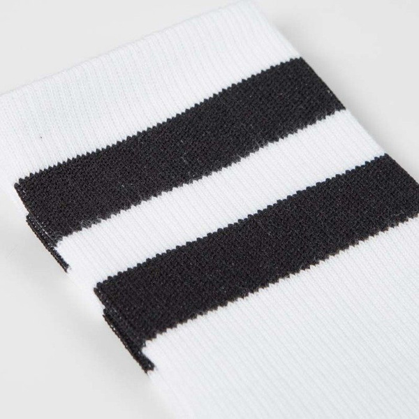 Skarpety American Socks Old School I - Mid High white / black - black