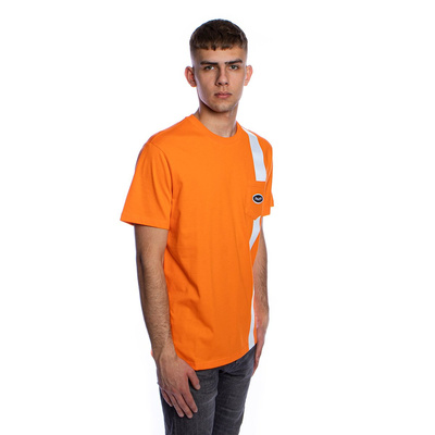 Koszulka HUF Safety S/S Pocket Tee pomarańczowa
