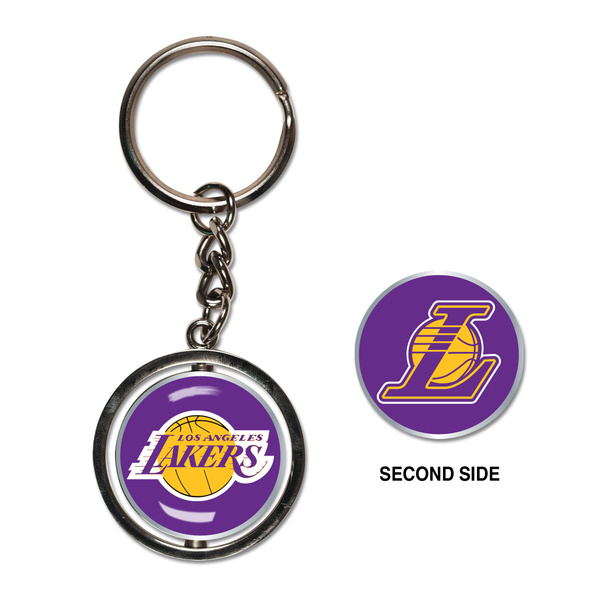 WinCraft NBA Spinner Key Ring Los Angeles Lakers