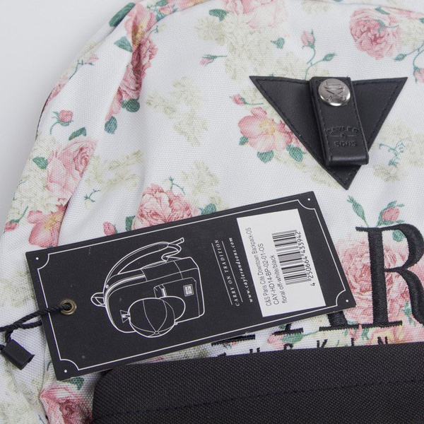 Cayler & Sons plecak Paris Cite Downtown floral white/black HD14-BP-02-01