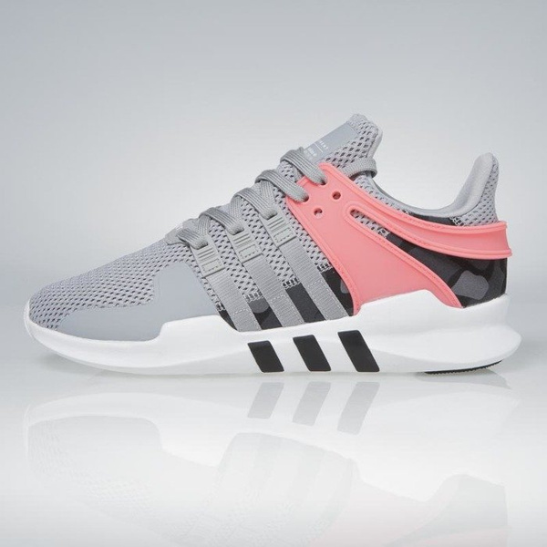 Sneakers buty Adidas Originals Equipment Support ADV medium grey / heather solid grey / core black / turbo BB2792