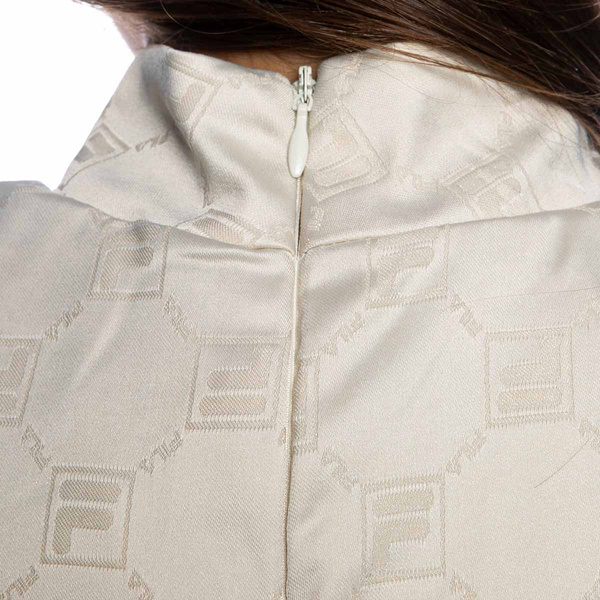Sukienka Fila Hanako Satin Dress beżowa