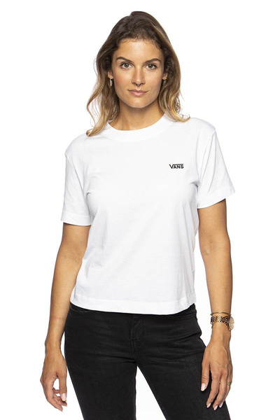 Koszulka damska Vans WM Junior V Boxy Tee biała