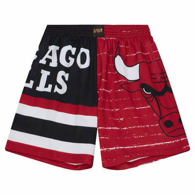 Szorty Mitchell & Ness Chicago Bulls Jumbotron 3.0 Shorts czerwone