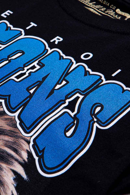 Koszulka Mitchell & Ness Detroit Lions Animal Tee czarna