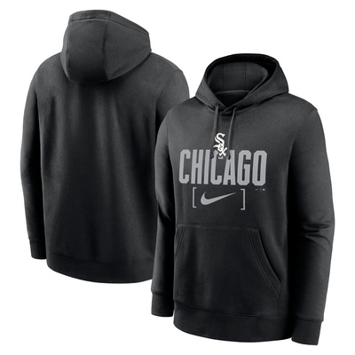 Bluza Nike Men's MLB Club Slack Fleece Hood Chicago White Sox black