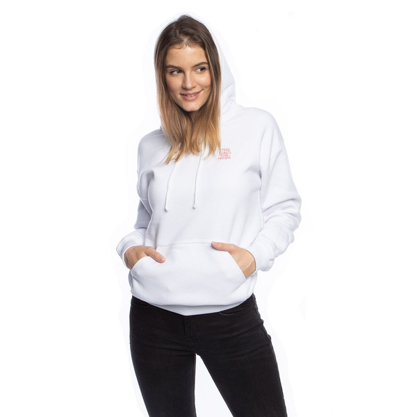 Bluza damska Two Girls One Hoodie White Slavic Surf biała