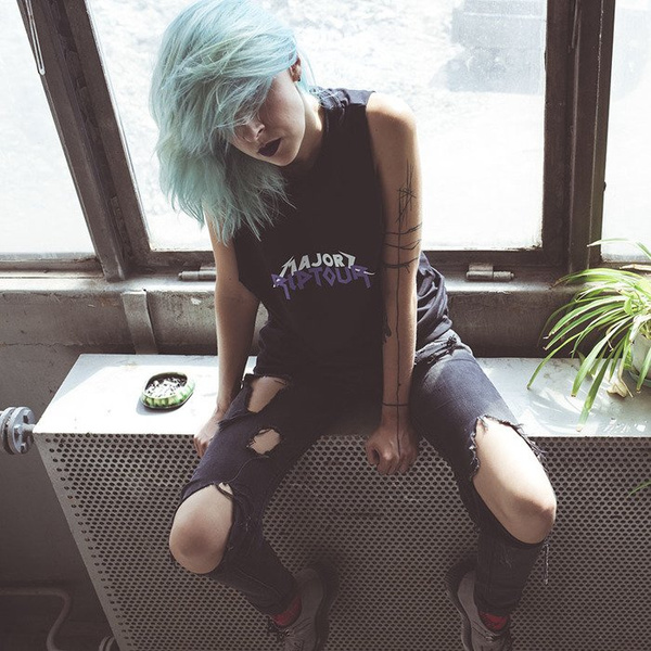 Majors koszulka tank top Riptour Girl black