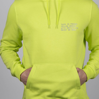 Majors bluza Neon Hoodie toxic green