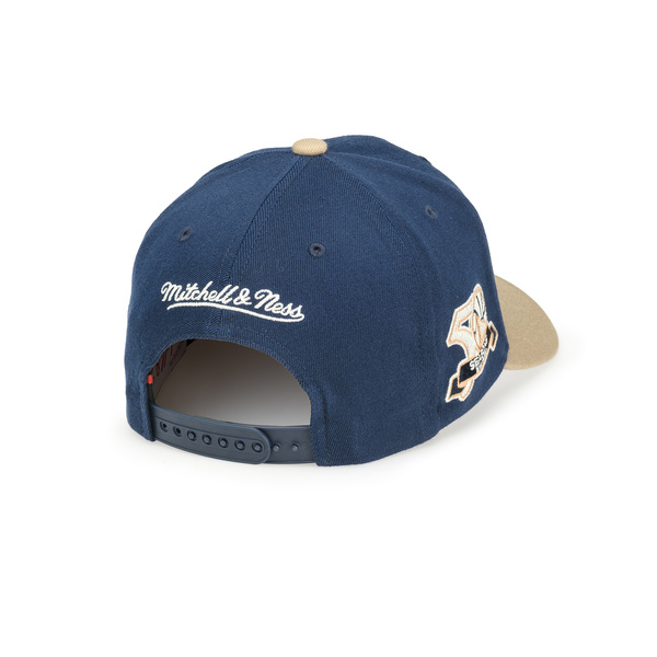 Czapka Mitchell & Ness NBA Sand Storm Classic Red Golden State Warriors navy sand