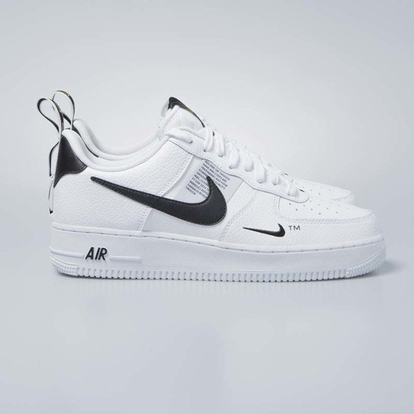 Sneakers buty Nike Air Force 1 '07 LV8 Untility white / white-black-tour yellow (AJ7747-100)
