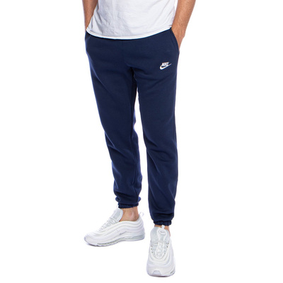Spodnie dresowe Nike Club Fleece Sweatpants granatowe