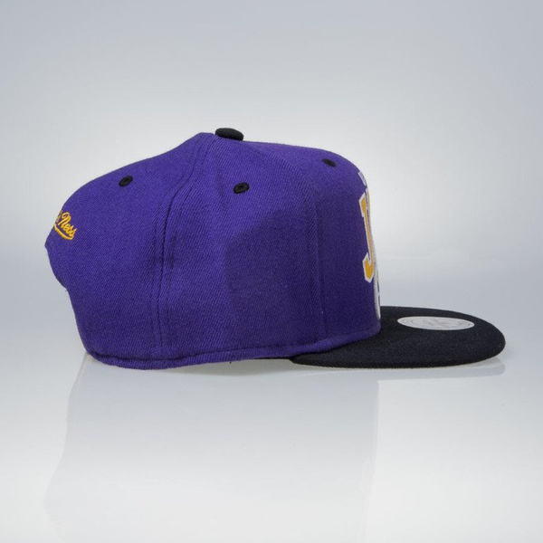 Mitchell & Ness czapka snapback Utah Jazz purple TEAM ARCH NA80Z