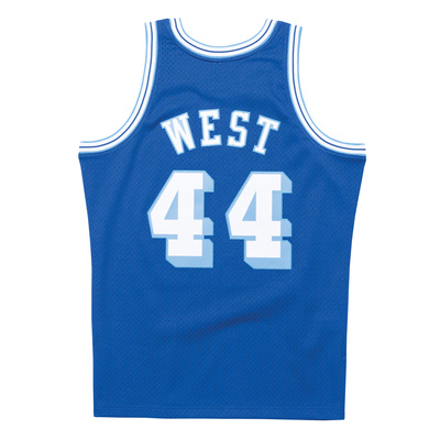 Mitchell & Ness Los Angeles Lakers #44 Jerry West royal Swingman Jersey