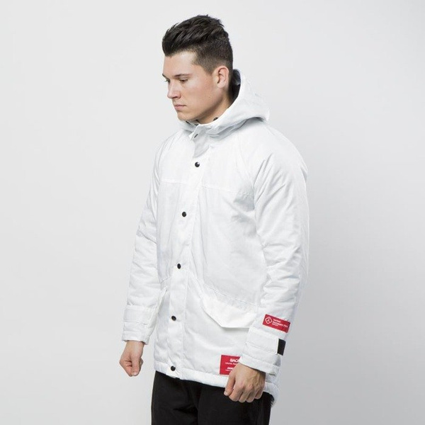 Kurtka We Peace It Parka Jacket Saorsa white