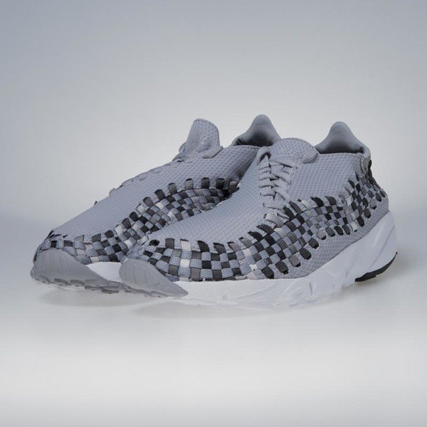 Sneakers buty Nike Air Footscape Woven NM wolf grey / black - dark grey 875797-004