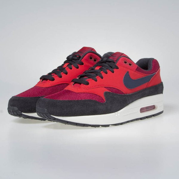 Sneakers Buty Nike Air Max 1 red crush/midnight navy (AH8145-600)