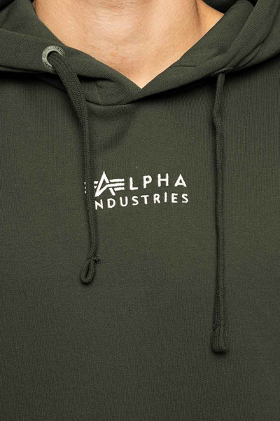 Bluza Alpha Industries Organics EMB Hoody khaki