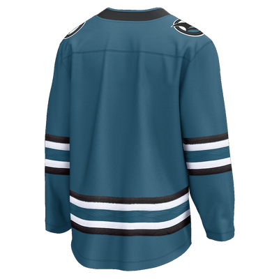 Koszulka Fanatics NHL Home Breakaway jersey San Jose Sharks teal