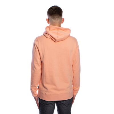 HUF Tenderloin Rose Crest Hoodie coral pink