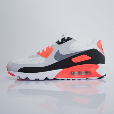 Nike Air Max 90 Ultra Essential white / cool grey - infrared - black (819474-106)