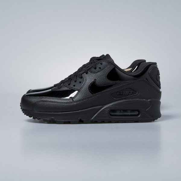 Buty damskie sneakers Nike WMNS Air Max 90 Leather black / black-black 921304-002