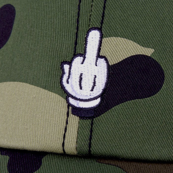 Czapka Cayler & Sons WHITE LABEL OFF Curved Cap woodland / mc